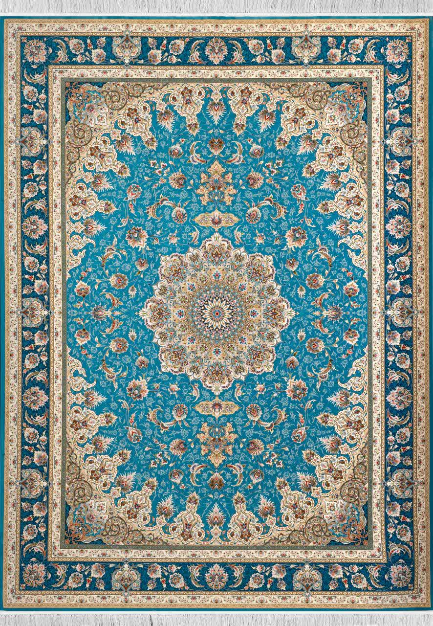 نفیس آبی طرح برجسته