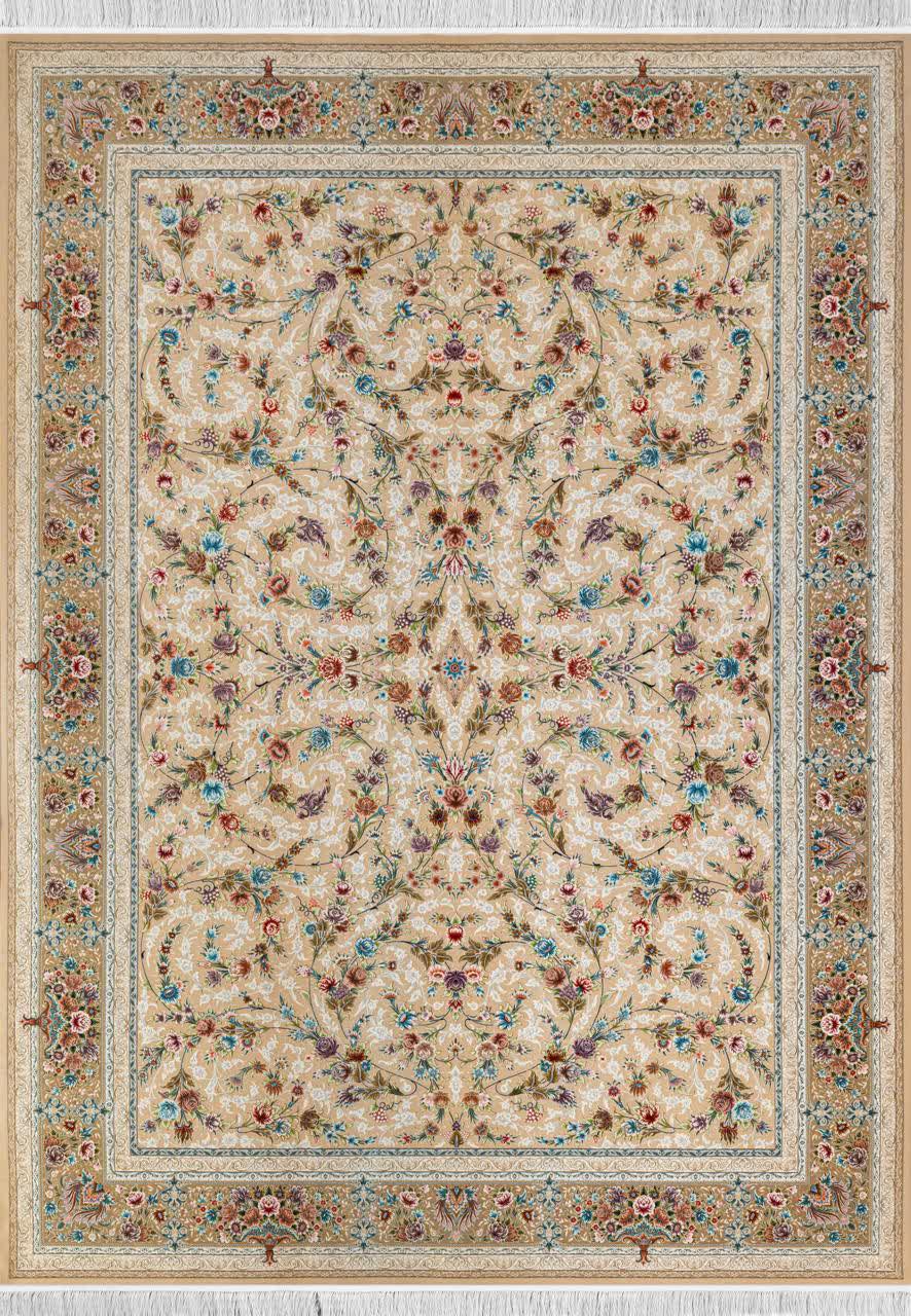نگین بژ طرح برجسته