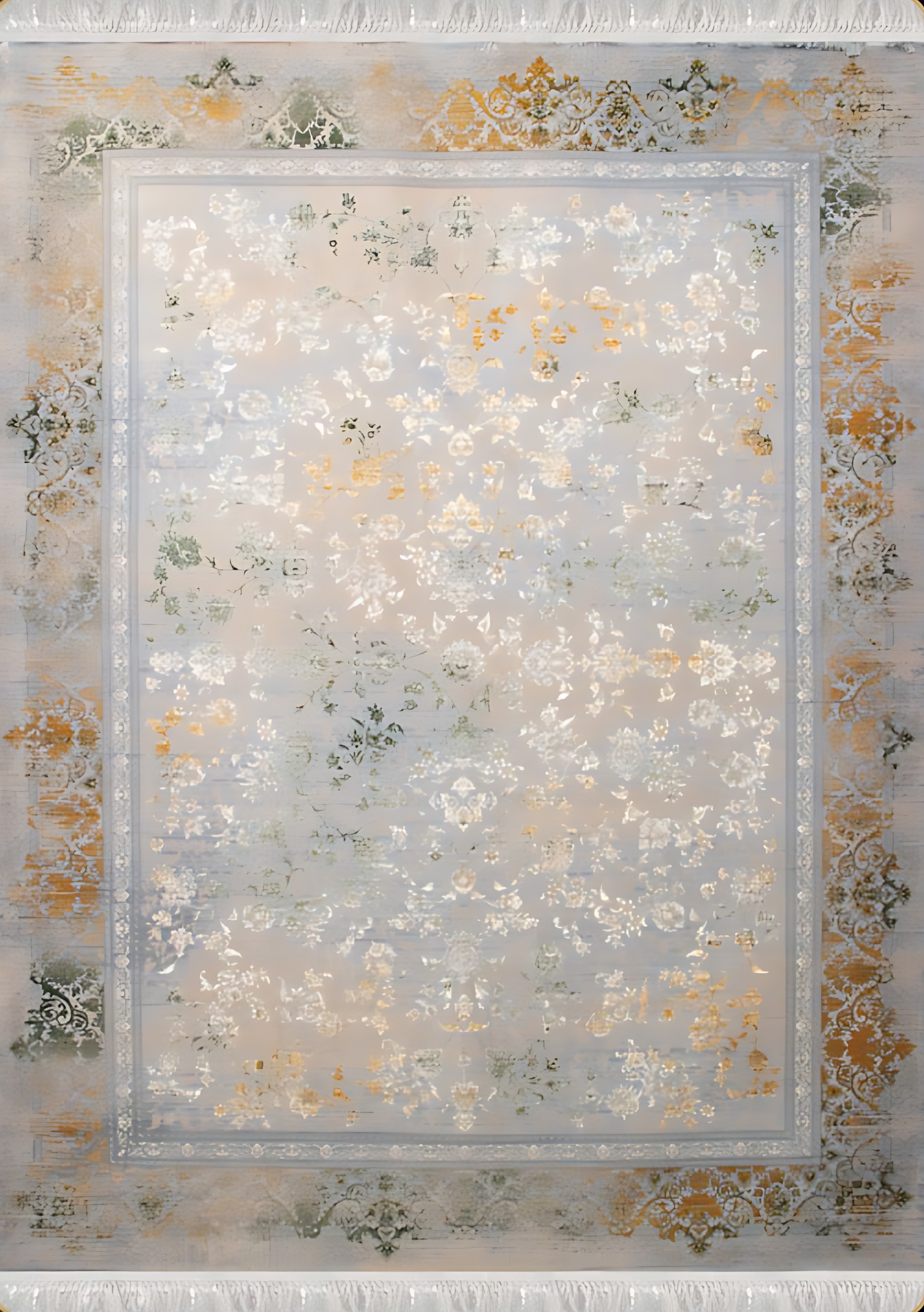 مارینا سبز ترمه ای