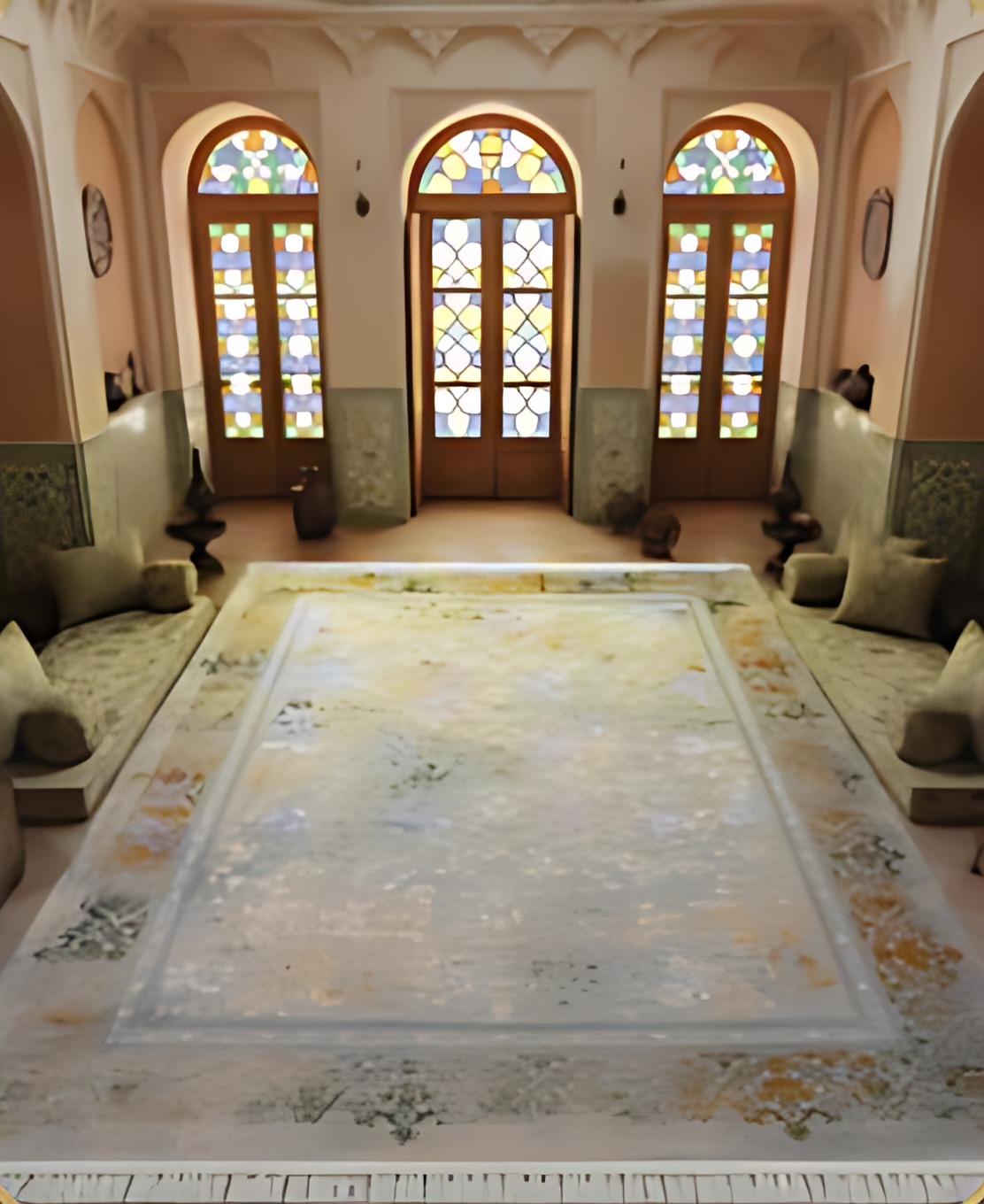 مارینا سبز ترمه ای